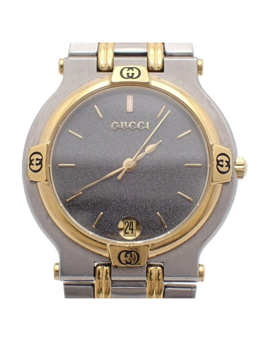 Gucci Quartz Watch Gray Dial Ssstrap Kannon Buckle Pawn